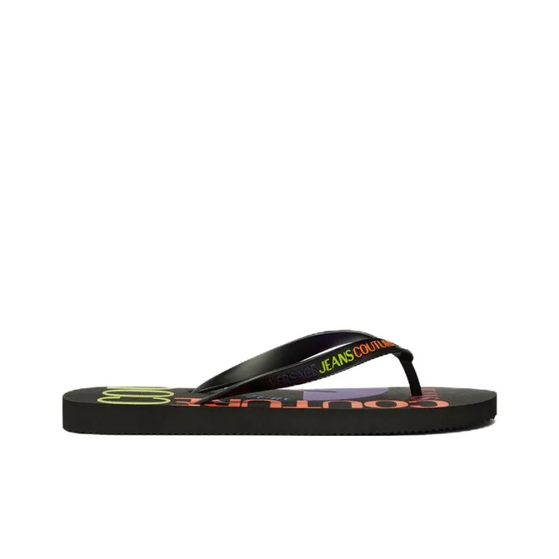 VERSACE JEANS Flip Flops Men's Black-1