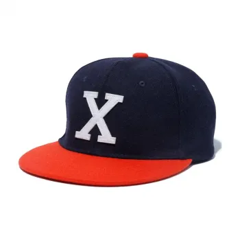 XLARGE Baseball Caps Unisex Dark Blue Orange