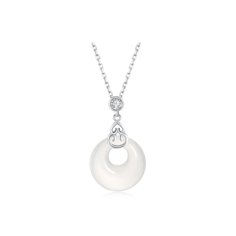 Far Mountain Joe Agate Jade Necklaces Unisex Agate-2
