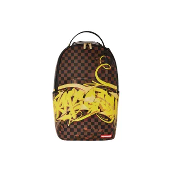 SPRAYGROUND Artificial Leather Backpack Unisex Brown