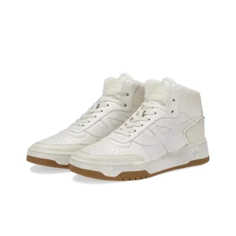 ASH Skateboard Shoes Women's High Top White-1