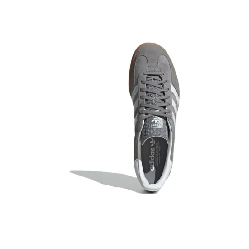 Adidas Gazelle Indoor Low Grey Three Gum-2