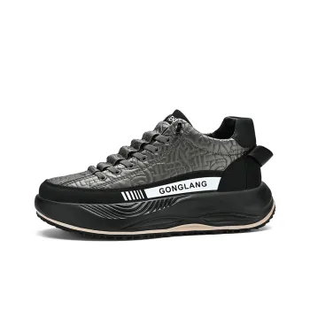 GONGLANGSHIJIA Low Top Casual Shoes Men's