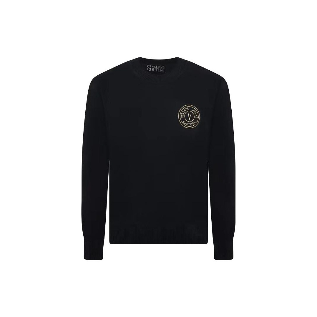 Versace logo high quality merino sweater authenticated