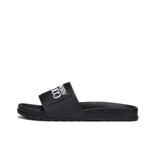 VERSACE JEANS Slide Slippers Men Black