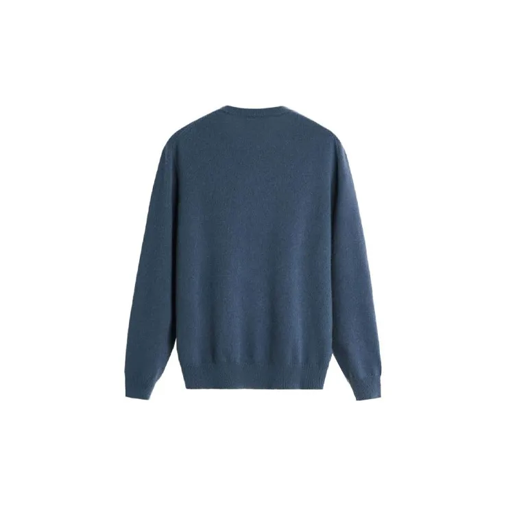 ZARA Cashmere Sweater Men's Blue-1