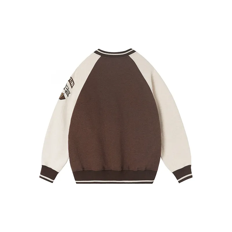 EVISTUB Sweatshirt Men's Brown Multicolor-1