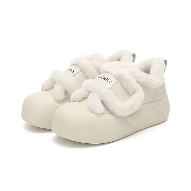 Jin Baichuan Warm Low-Top Skateboard Shoes Women's-2