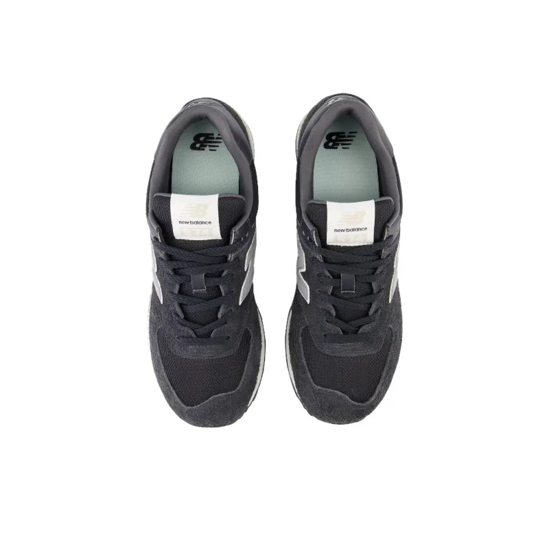 New Balance 574 Black Noir Grey-3