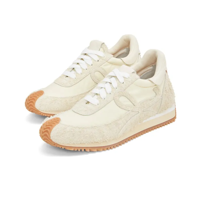 LOEWE Flow Runner Canvas Soft White Women's-2