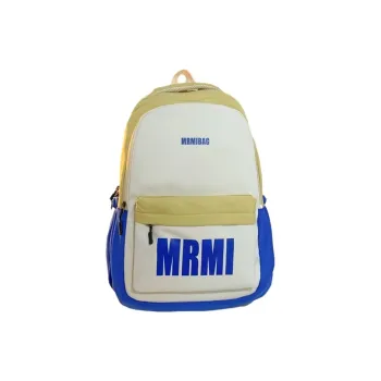 KAKAXI Nylon Laptop Backpack Unisex Black/Yellow Blue/Red Blue/Turquoise/Pink Khaki/Orange Blue