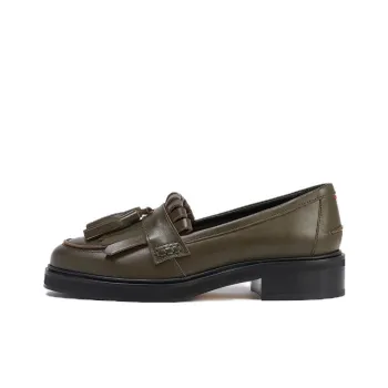 Aeyde Loafers 4.5cm Women's Olive Green