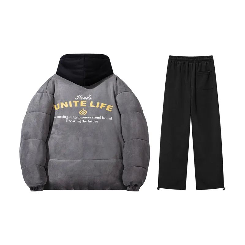 Unite Life HOODS Casual Sportswear Unisex-1