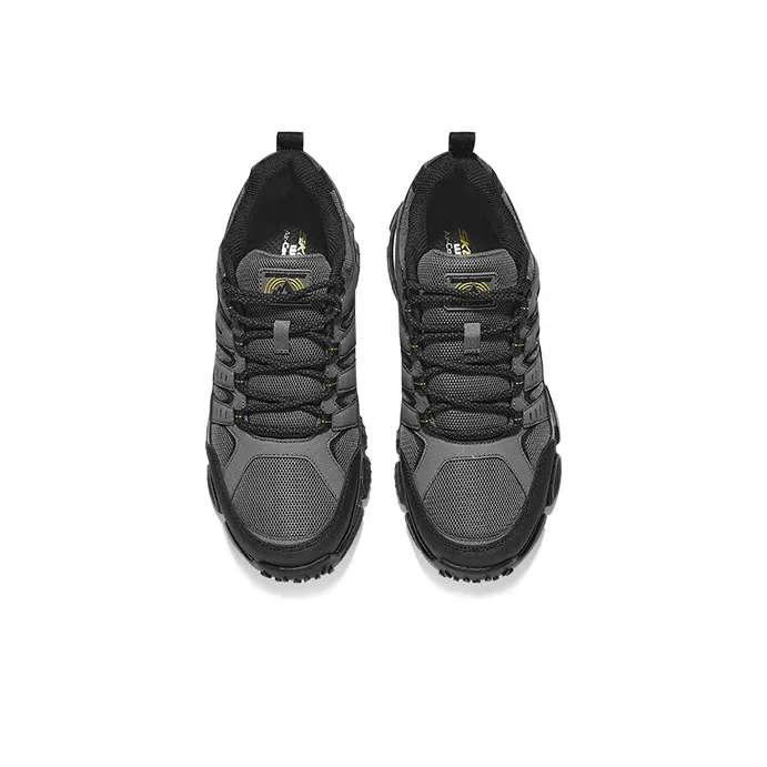 Skechers Slip-Resistant Breathable Low-Top Chunky Sneakers Men's Black-2
