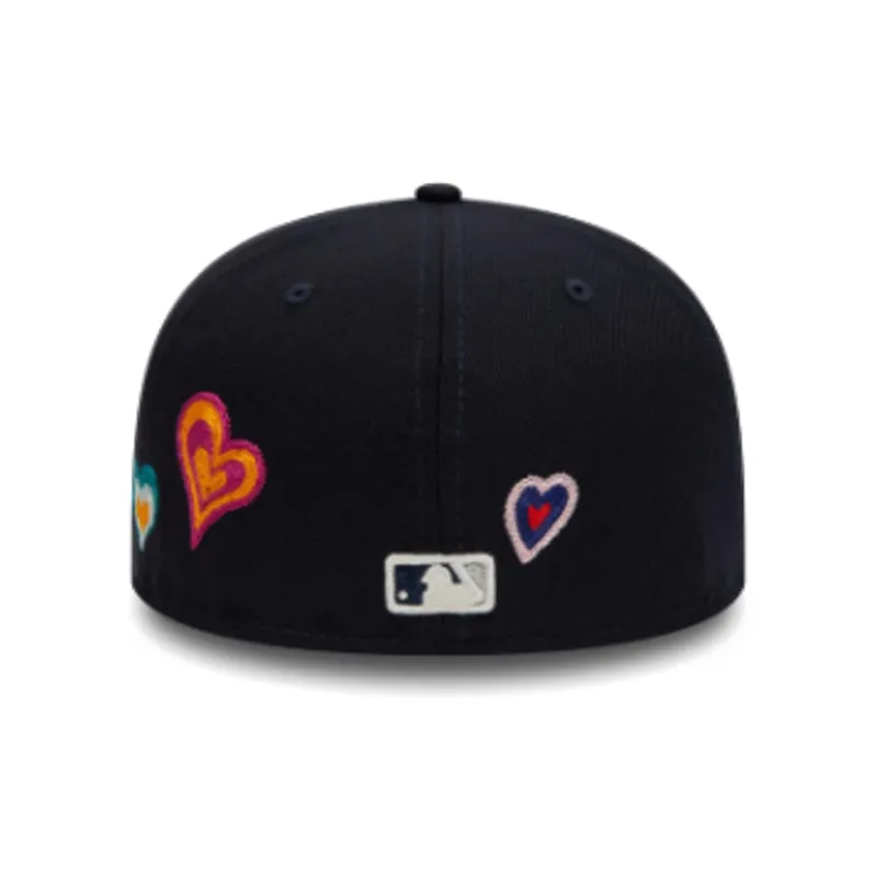 New Era Polyester Baseball Caps Men's Blue-3