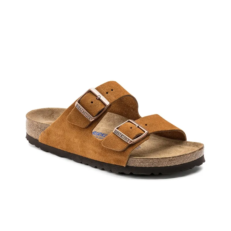 Birkenstock Arizona Sfb Calf suede Sandals-2