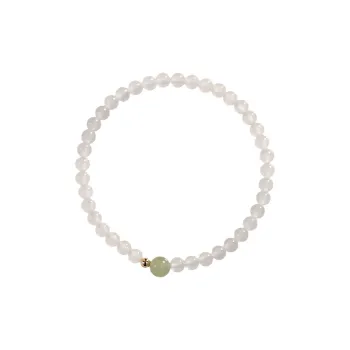 Zhen Hu Pavilion Agate Jade Bracelets Women's