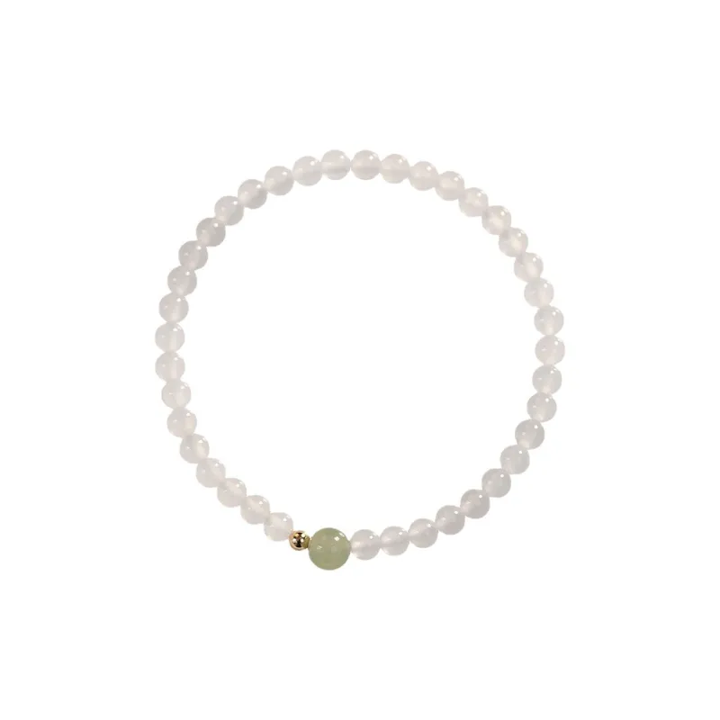 Zhen Hu Pavilion Agate Jade Bracelets Women's-0