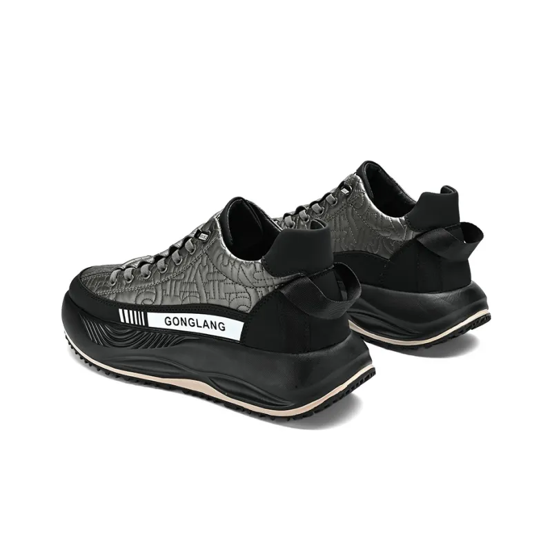 GONGLANGSHIJIA Low Top Casual Shoes Men's-6