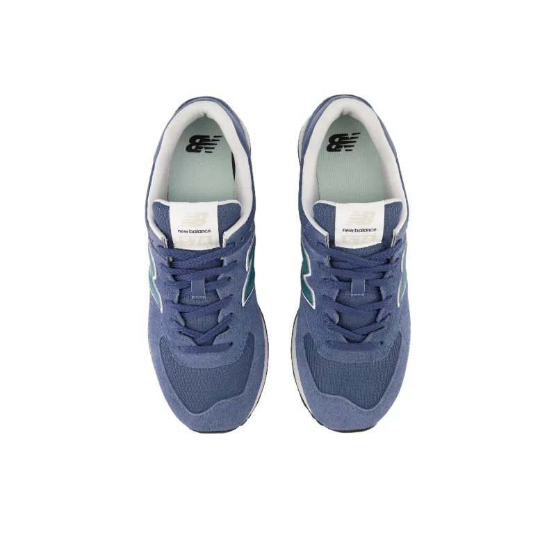 New Balance 574 Navy Green-3