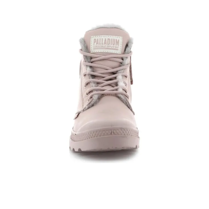 Palladium Pampa Hi Zip S Breathable Outdoor Boots Women's Pink-3
