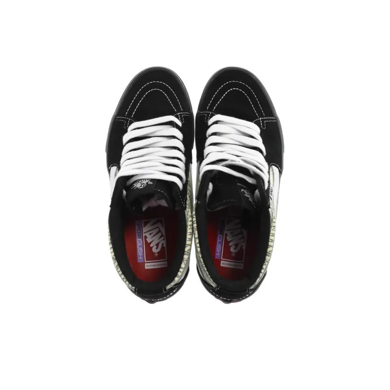 Vans Supreme X Skate Grosso Mid 'Dollar Bill Black'-3