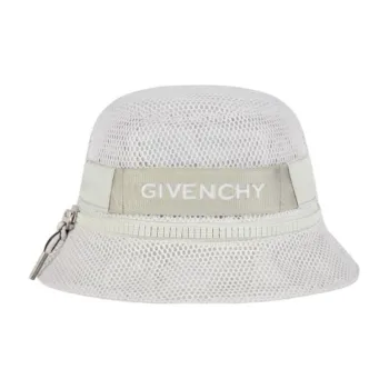 GIVENCHY Polyester Bucket Hats Men's Gray