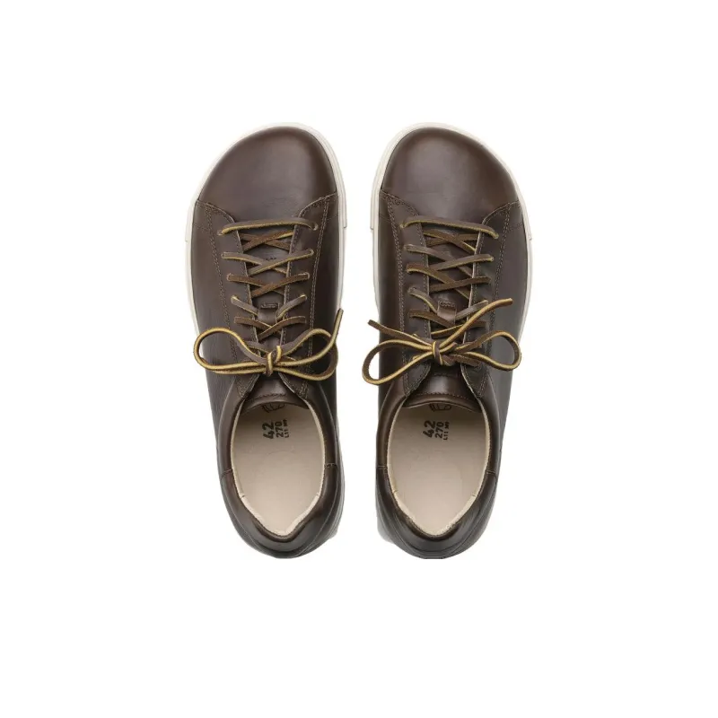 Birkenstock Low-Top Skateboard Shoes Unisex Chocolate Brown Narrow Fit-3
