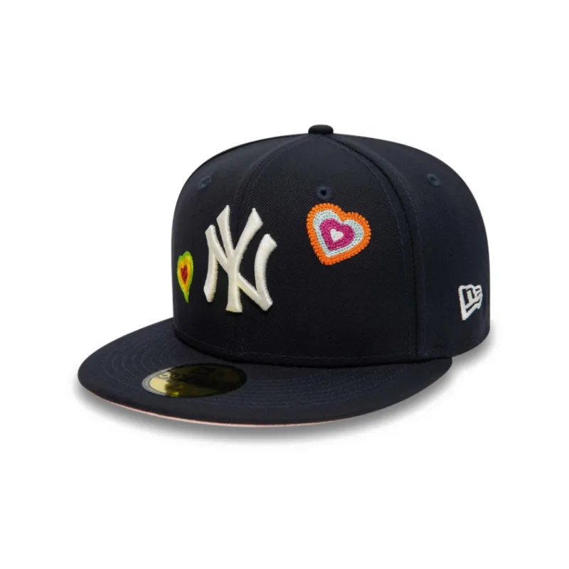 New Era Polyester Baseball Caps Men's Blue-0