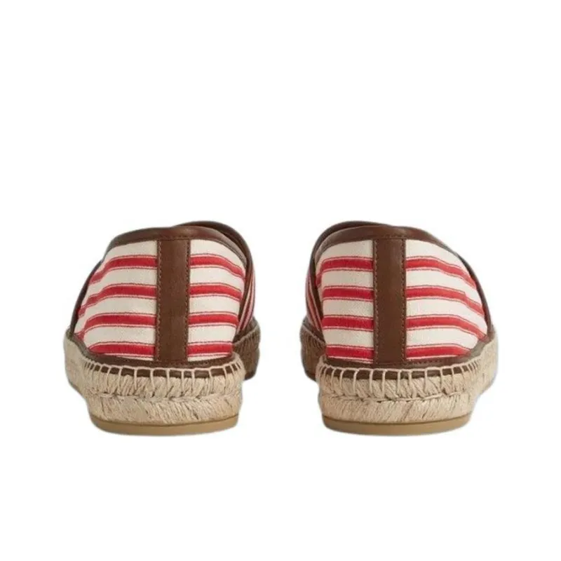 GUCCI Espadrilles 'Embroidered Stripes'-4