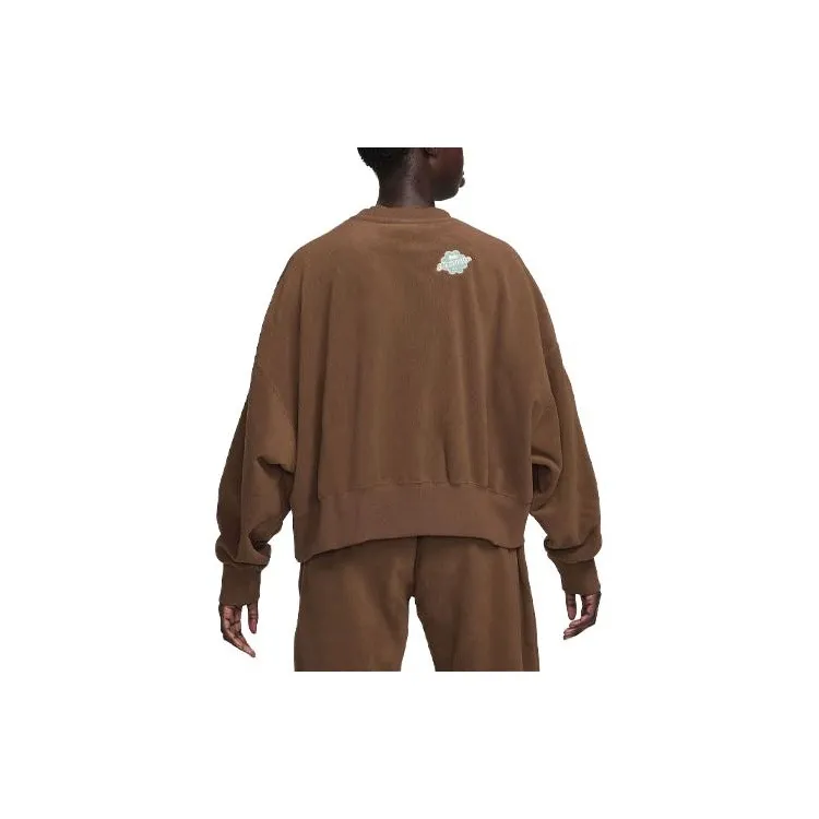 Nike Naomi Osaka Phoenix Fleece Sweatshirt Women's Light Brown-1