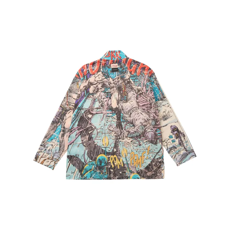 VESSEL x MARVEL/, Jacket Unisex Sky Blue-1