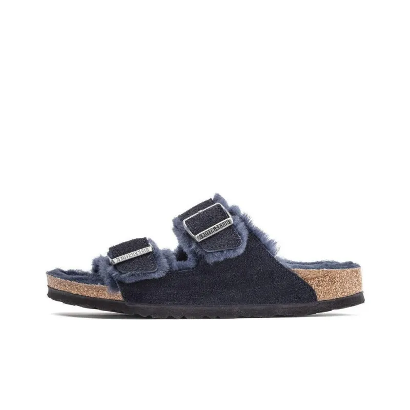 Birkenstock Slide Slippers Unisex Midnight Blue Regular-0