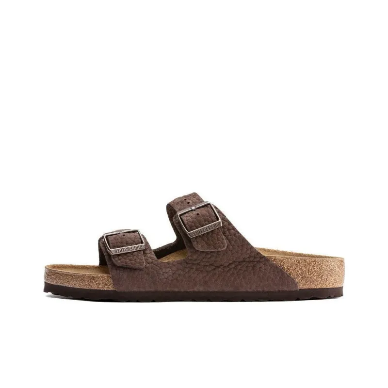 Birkenstock Arizona Pebbled Leather Sandals-0