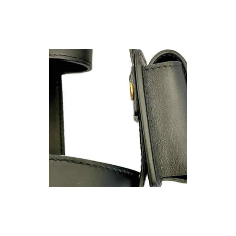 FENDI Baguette Leather Bag Accessories Mini Women's Black-1