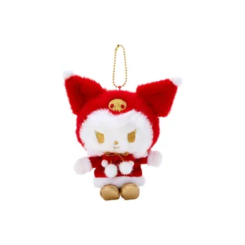 Sanrio Kuromi Christmas Collection Mascot Dolls Plush Pendant 16cm High