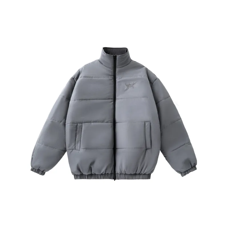 LAMLICKA Puffer Jacket Unisex Dark Gray-1