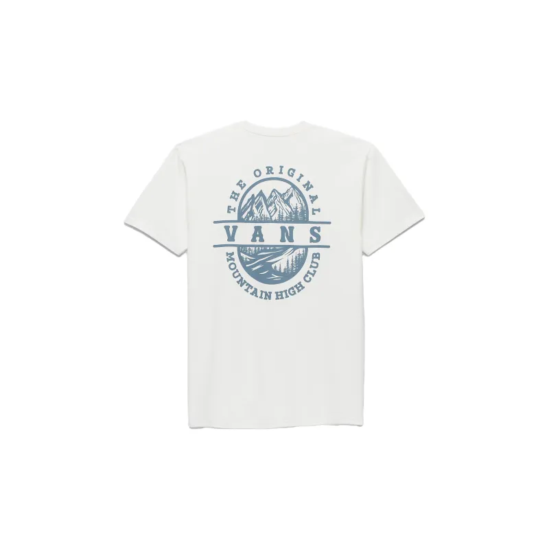 Vans Mountain High Club T-Shirts Unisex White-1