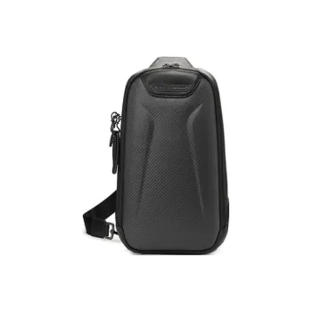 TUMI McLaren Collaboration Carbon Fiber Sling Bag Shoulder Bag Crossbody Bag Medium Size Men's Black