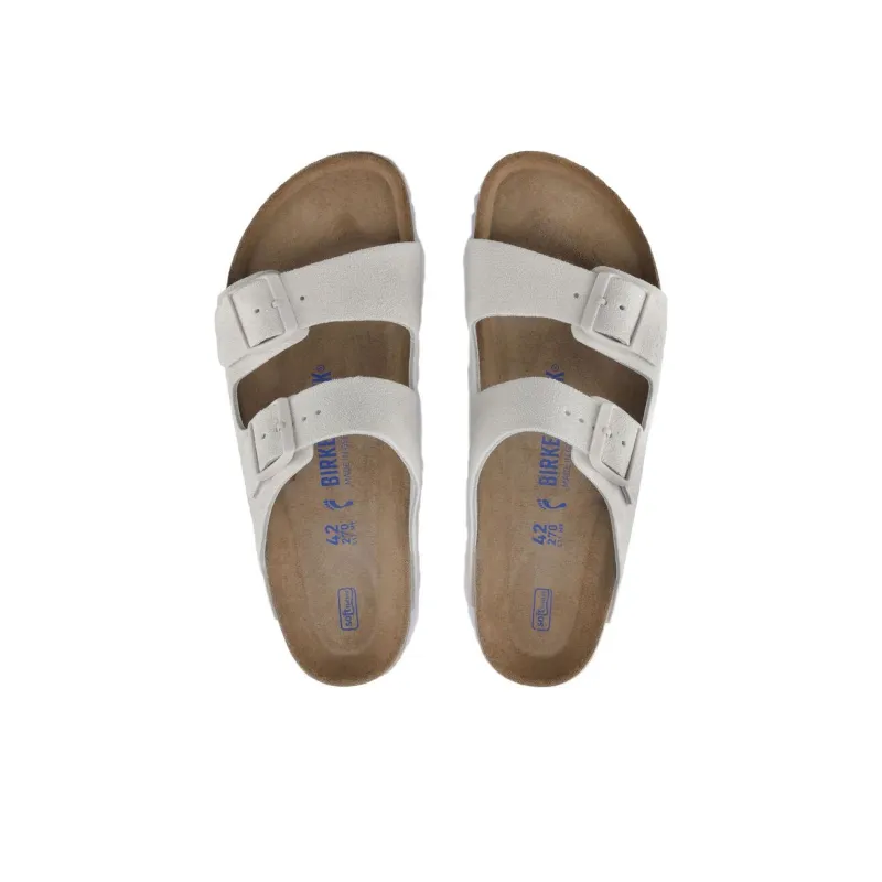 Birkenstock Arizona Soft Footbed 'Antique White'-3
