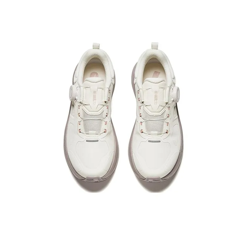 Anta Variety Training Collection Cushioned Slip Resistant Low Top Casual Shoes Women's White-2