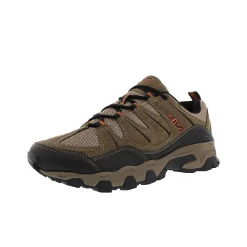 FILA Midland Rugged Trail Cushioning Lightweight Low Top Outdoor Shoes Men's Brown