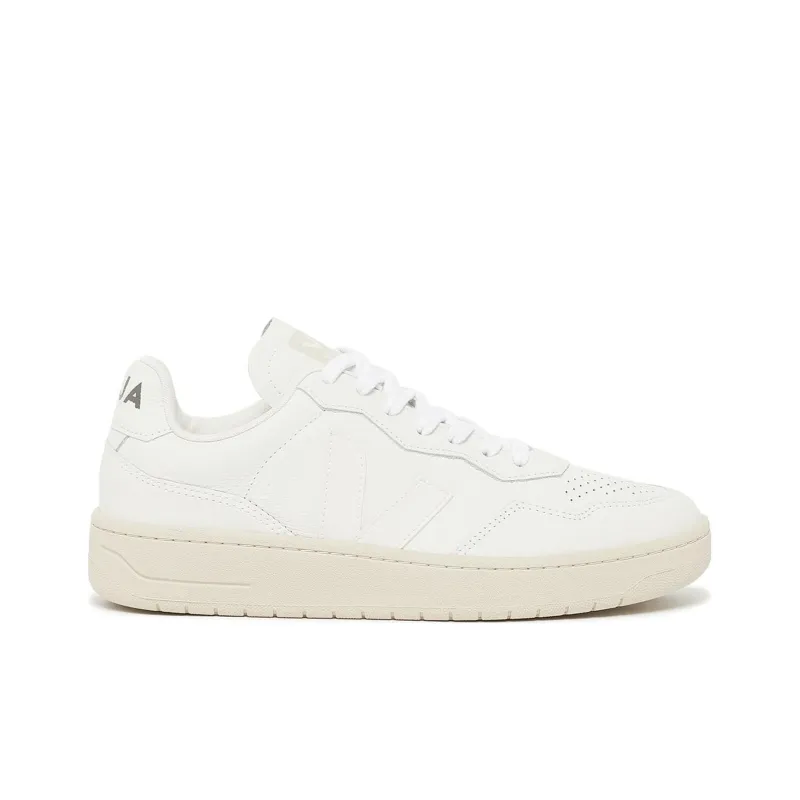 VEJA V 90 Ot Leather White-1