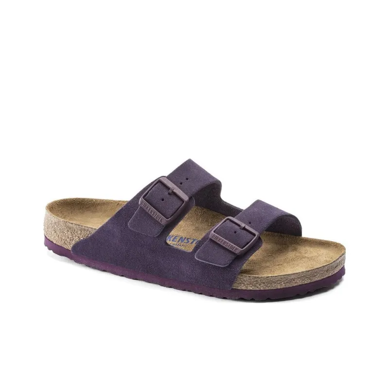 Birkenstock Slide Slippers Women's Grape Purple Regular-1