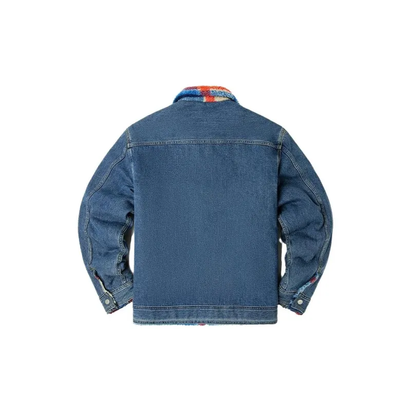 Lee Denim Jacket Men's Medium Blue-3