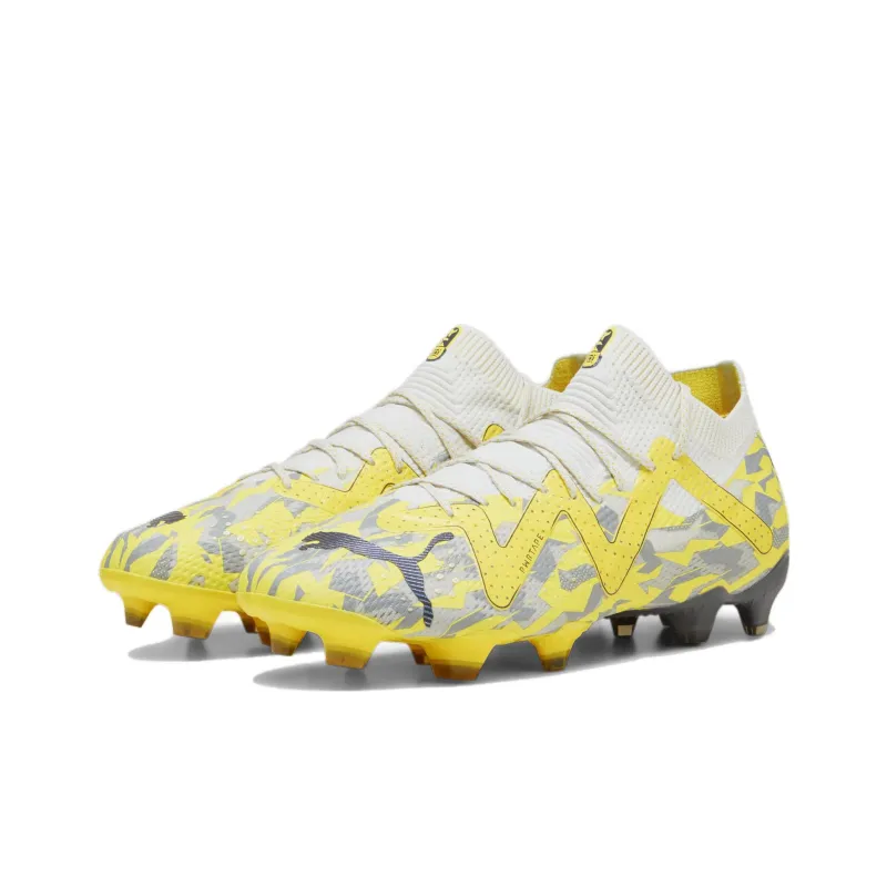 PUMA Future Ultimate Fg Ag 'Grey Yellow Blaze'-2