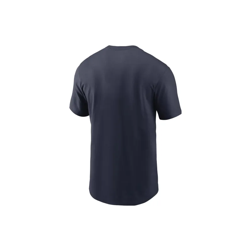 Nike Logo Essential T-Shirt NFL New England Patriots Men's Marine Blue-1