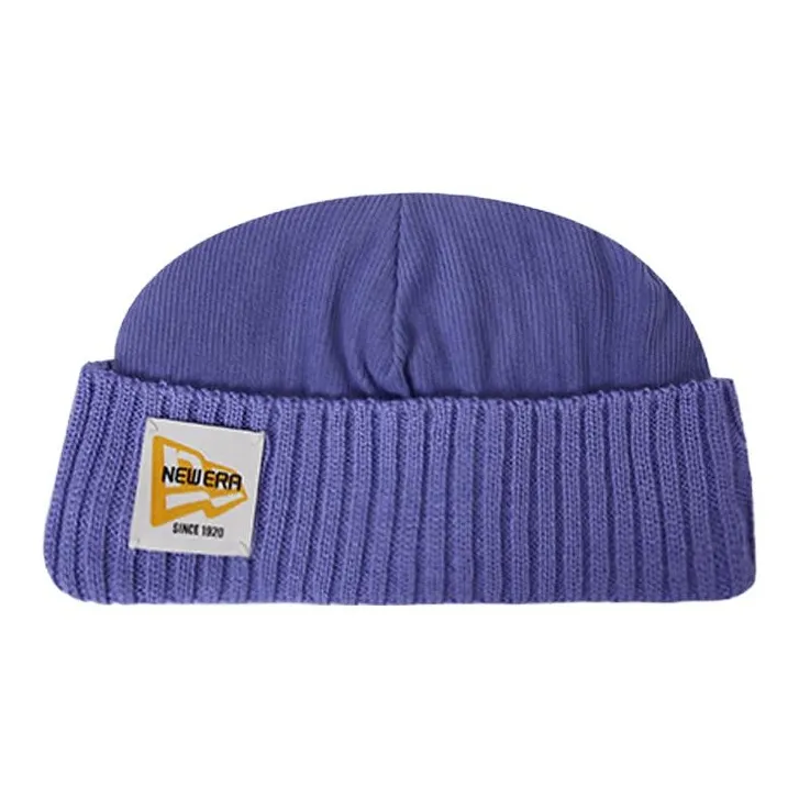 New Era Acrylic Beanies Unisex Brown/Purple/Umber-0