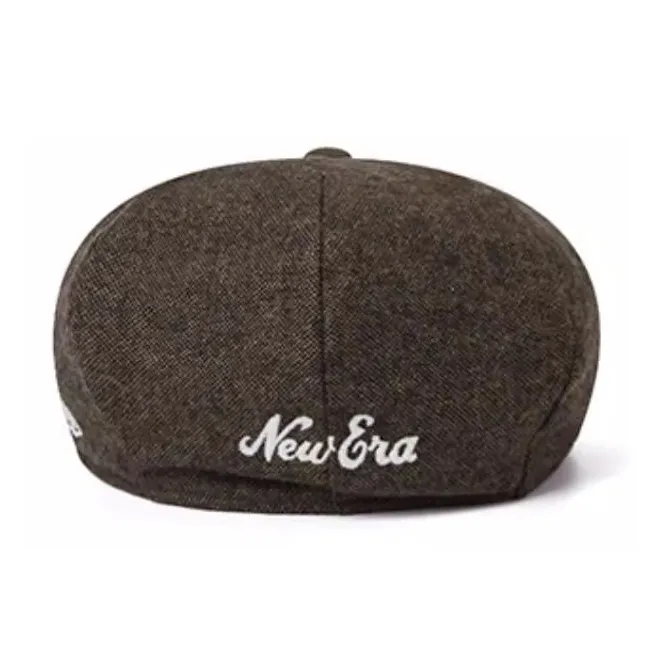 New Era Cotton Berets Unisex Brown-2