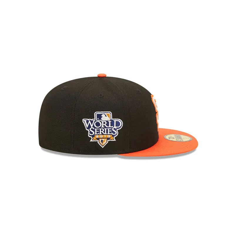 New Era Cotton Baseball Caps Men's Black-4